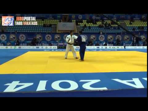 Judo Grand Prix Astana 2014 Semifinal -66kg HASHIGUCHI YUUKI (JPN) vs. MUKANOV AZAMAT (KAZ)