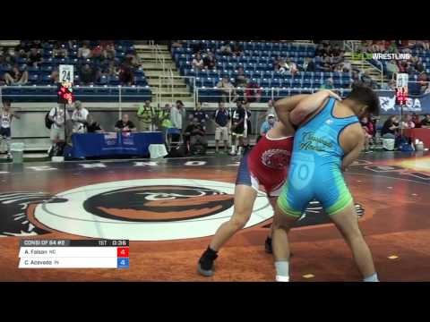 Junior GR 160 Consi of 64 #2 - Alexander Faison (NC) vs. Carlos Acevedo (IN)