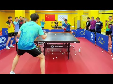 【table tennis】The weakness of most people is the transition between forehand and backhand