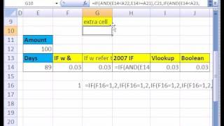 Excel Magic Trick #129: More than 7 Nested IF functions