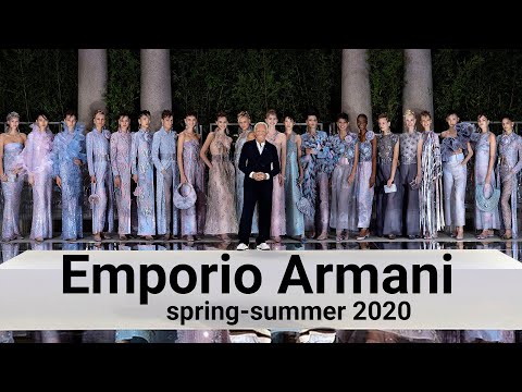 Emporio Armani spring-summer 2020 Milan Fashion week