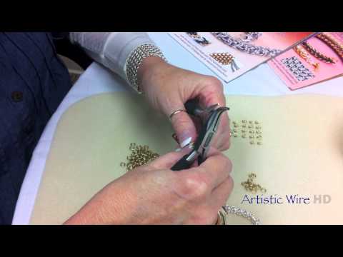 Artistic Wire Barrel Weave