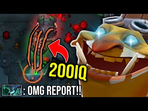 when drawing mini map can win dota! - WTF This is real 200IQ