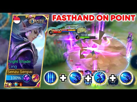 LING FASTHAND Aggressive Kill + On Point | Best Rotation Ling Top Global Gameplay Mobile Legends