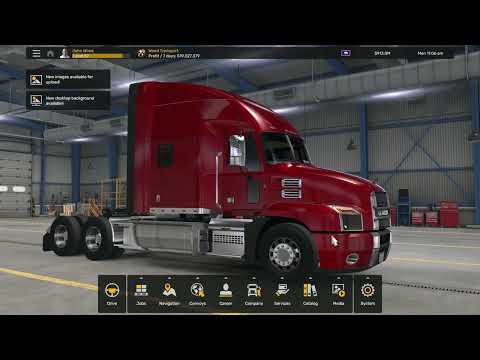 MongoTV_3736 - Mongo Games - American Truck Simulator - Part 1300 - Steam Video - World Map 89.23 %