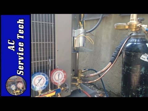 Leaking Refrigerant Replace the Leaky Schrader Valve without Removing the Refrigerant Shown