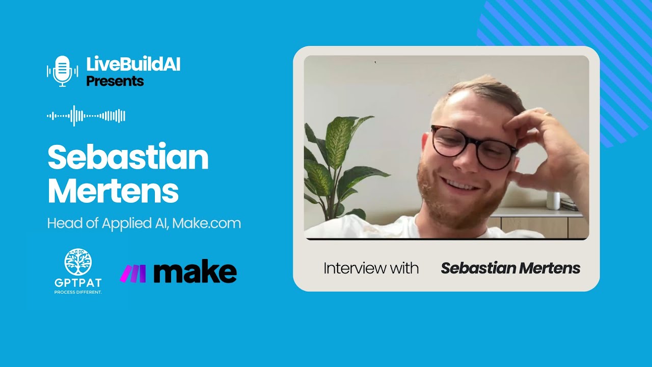 Interview with Sebastian Mertens | Head of Applied AI, Make.com