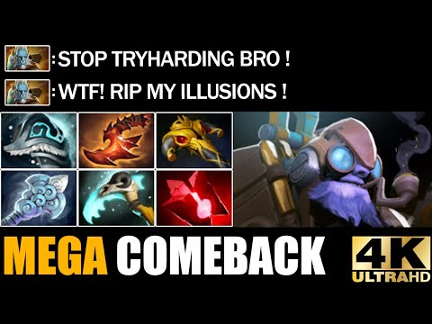 Most Crazy Match Ever Ultra Fast Hand Tinker VS Mega Creeps Epic 31 K Net Comeback 7.30 Dota 2