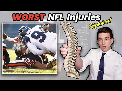 Worst NFL Injuries EVER! Doctor Explains Johnny Knox BROKEN SPINE (Career Ending)