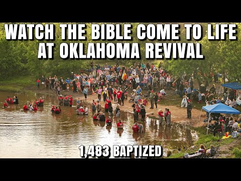 Over 1,400 Baptized | Watch the Bible Come to Life at the Oklahoma Revival