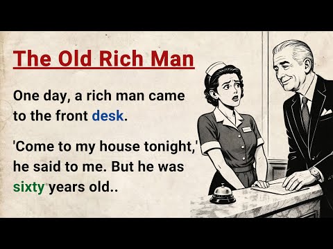 Learn English through Stories Level 3 ⭐ The Old Rich Man - Emotional English Story for Listening