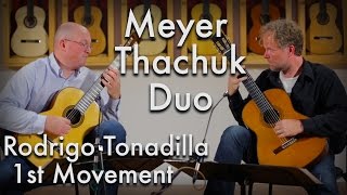 Rodrigo Tonadilla 1st Movement - Meyer-Thachuk Duo (Sakurai-Kohno and Yuichi Imai)