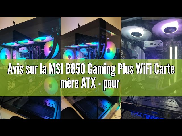Vídeo relacionado con MSI MPG B850 Edge TI WiFi Placa Base ATX - Procesador AMD Ryzen 9000/8000 / 7000, AM5-80A SPS VRM, DDR5 Memory Boost (8400+MT/s OC), PCIe 5.0 x16, M.2 Gen5, Wi-Fi 7, 5G LAN