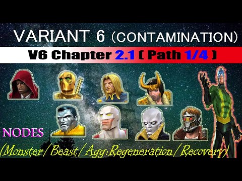 Variant 6 Ch 2.1 Path 1/4 (Initial Completion) - Marvel Contest of Champions