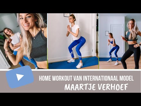 GO WITH INDI #61: TRAIN ZOALS #MODEL MAARTJE VERHOEF #homeworkout