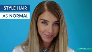 Root touch-up with Salon in a bottle