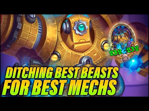 Ditching the Best Beast Build For The Best Mechs | Dogdog Hearthstone Battlegrounds