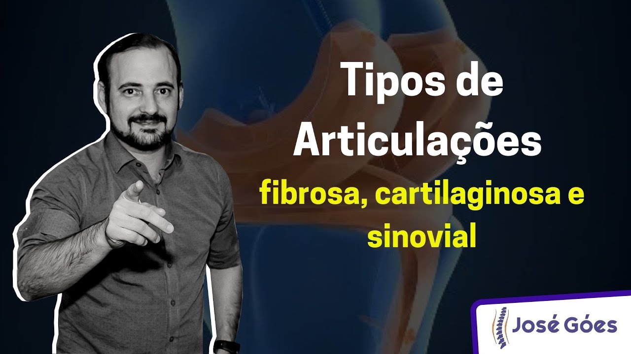Tipos de articulações fibrosa, cartilaginosa e sinovial | José Góes