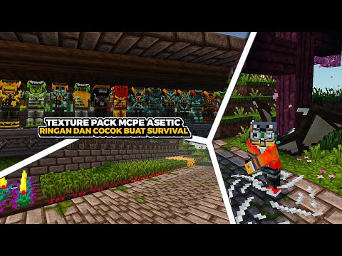 EPIC NEW LIGHT TEXTURE PACK FOR MCPE SURVIVAL!