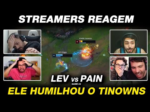 STREAMERS REAGEM: A PAIN FOI HUMILHADA PELA LEVIATHAN