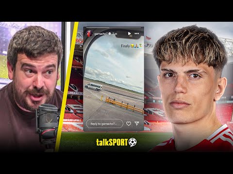 Alex Crook HAMMERS Garnacho in HEATED CLASH after CRYPTIC POST amid Man United exit rumours!