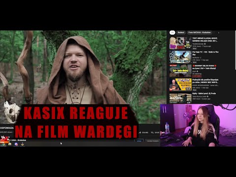 KASIX OGLĄDA FILM WARDĘGI - ODPOWIADAM WERSOW