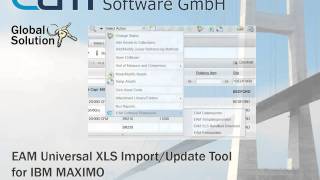 EAM Universal XLS Import/Update Tool for IBM Maximo - Lesson 1/5: Introduction (english)