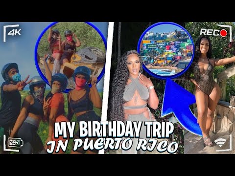 MY BIRTHDAY TRIP TO PUERTO RICO VLOG PART 1! 🌴❤️