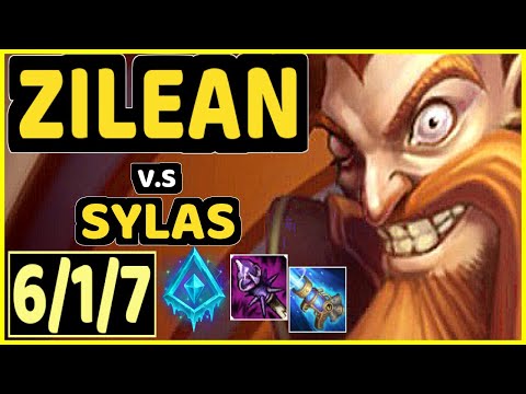 FINN (ZILEAN) vs SYLAS - 6/1/7 KDA TOP CHALLENGER GAMEPLAY - EUW