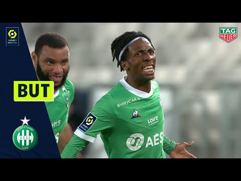 But Yvan NEYOU  NOUPA (75' - ASSE) FC GIRONDINS DE BORDEAUX - AS SAINT-ÉTIENNE (1-2) 20/21