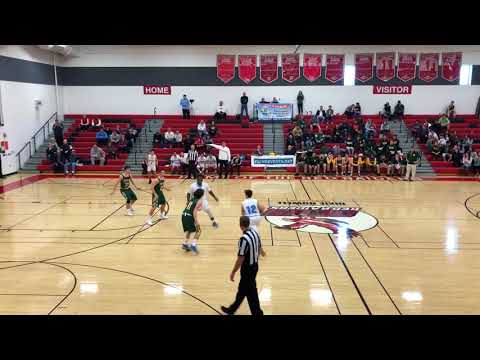 LCM vs CMT boys basketball - Martin Anguelov game-winning three-pointer
