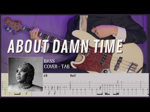 About Damn Time - Lizzo (Bass Cover with Tab)