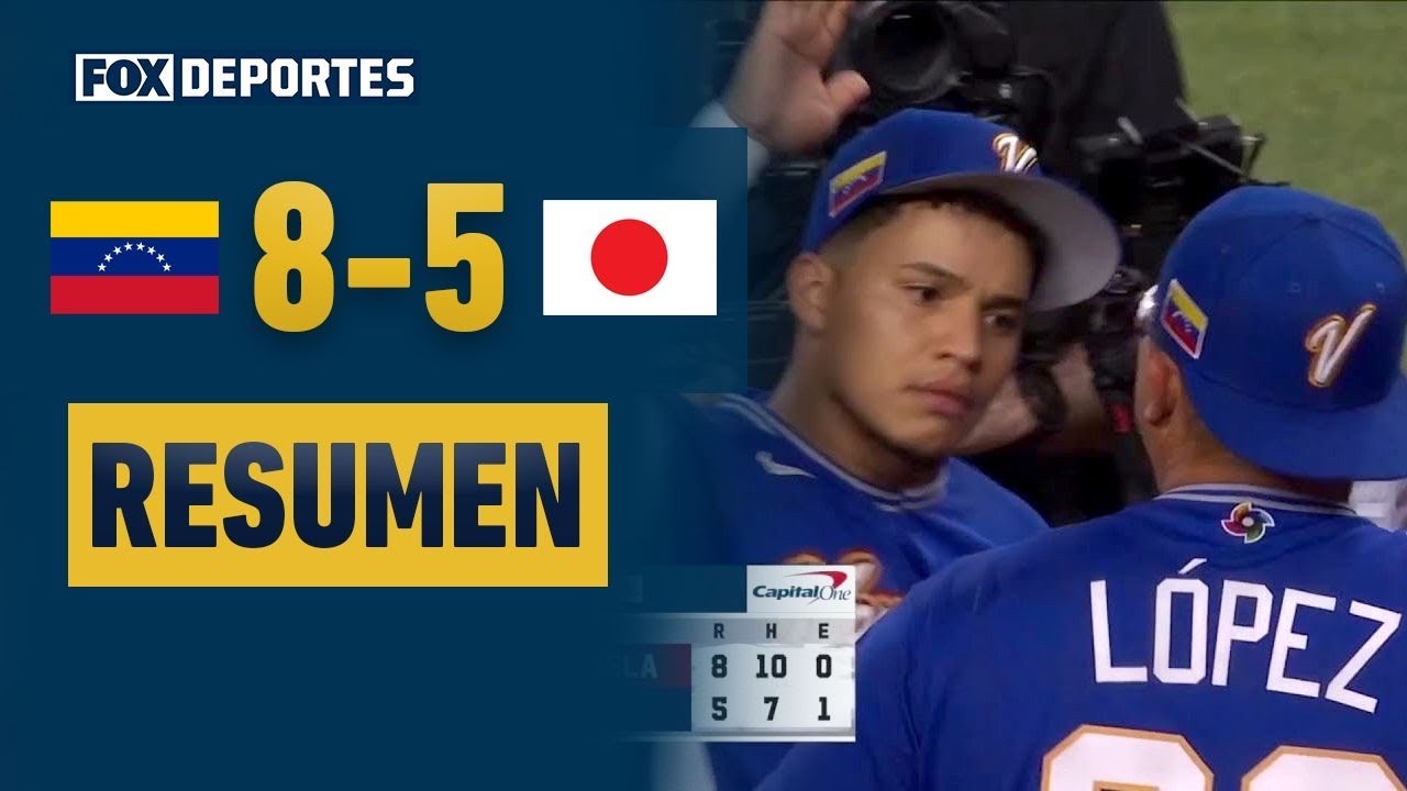 🇻🇪😎⚾ VENEZUELA, ¡A SEMIFINALES! | Venezuela 8-5 Japón | HIGHLIGHTS | WBC 2026