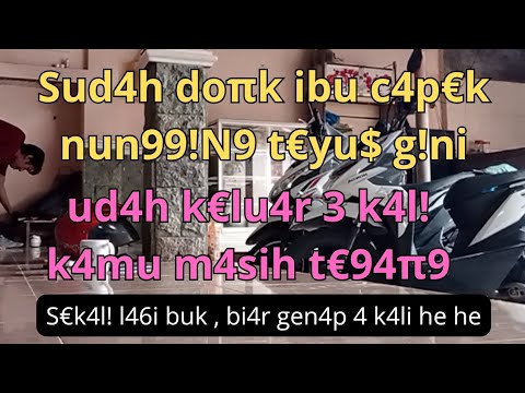 Ibu Capek Sudah Tiga Kali #kisahnyata