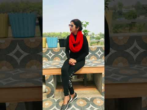 Easy and stylish red Cowl (Infinity scarf)#knitting #youtubeshorts #subscribe ￼