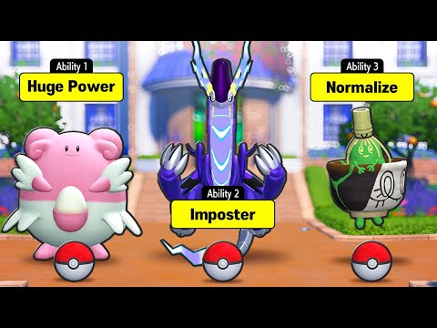 Choose Your Starter BUT Their Abilities Are Chosen BLIND!