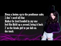 Cher Lloyd Dub On The Track Solo Version Lyrics ...