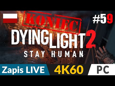 Dying Light 2 PL #59 LIVE 🌗 Czerwone kaczki, gadająca kura, 100% inhibitorów i 100% mapy :D