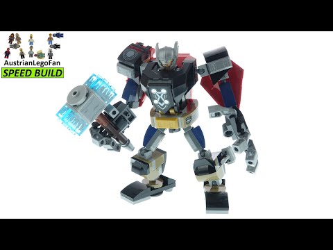 LEGO Marvel Avengers 76169 Thor Mech Armour - Lego Speed Build Review