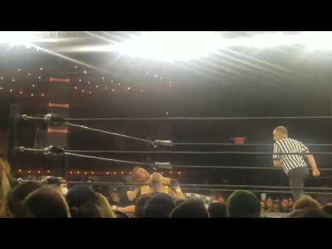 John Morrison hits Tony Nese with the Starship Pain