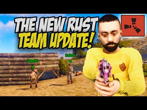 Using the NEW Teaming System to Raid my RICH Neighbour! - Rust Co-op Survival Gameplay