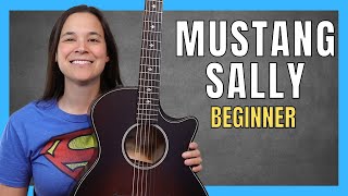 SIMPLE Mustang Sally Guitar Lesson For BEGINNERS
