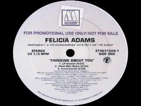 Felicia Adams Thinking About You (Motown) 1994
