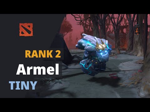 Armel (Rank 2) plays Tiny Dota 2 Full Game