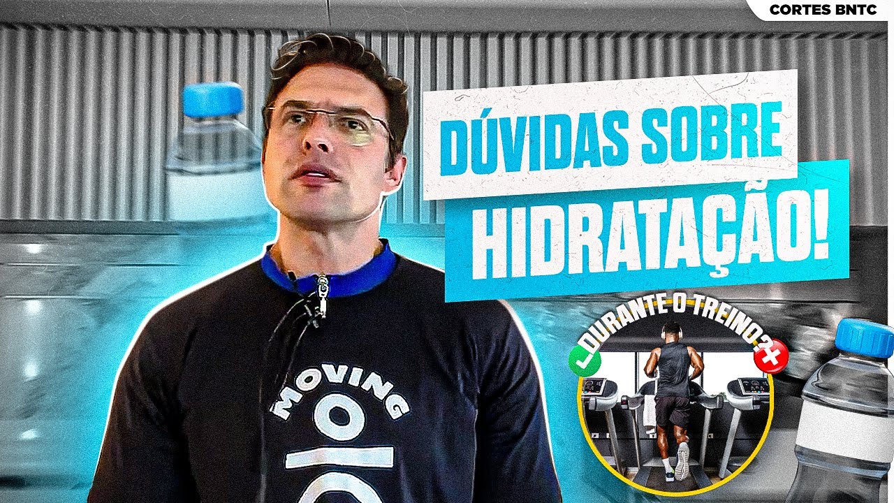 Preciso BEBER ÁGUA DURANTE o TREINO? | Muzy Explica!