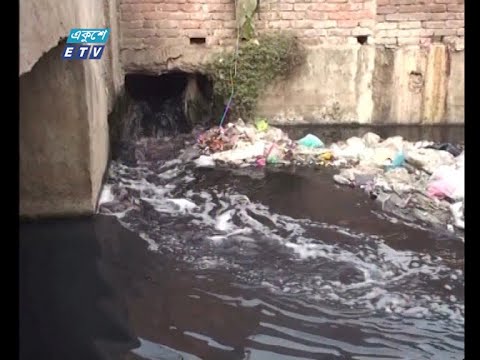 শিল্প-কারখানার তরল বর্জ্যে গাজীপুরে তুরাগ নদী এখন মাছ শূন্য
