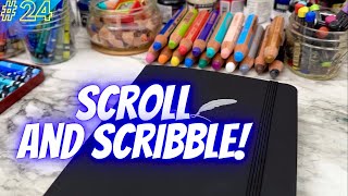 🎨 FILL THE PAGES 📖 Scroll and Scribble 24!