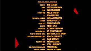 The Simpsons Theater A Goofy Movie End Credits