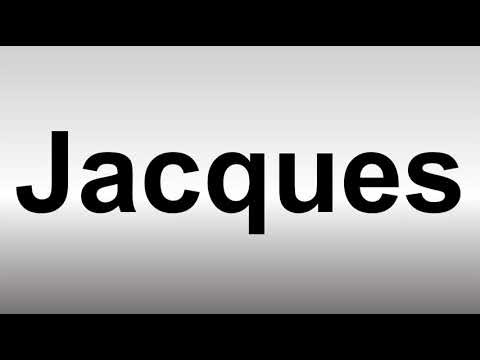 How to Pronounce Jacques