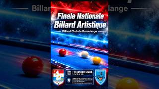 FLAB - Finale Nationale Billard Artistique 2026/2027 - Qualification